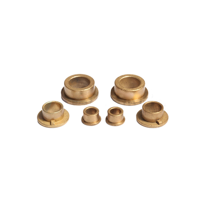 Customization Sintered Metal Parts Shaft Sleeve Powder Metallurgy Bronze Bushing