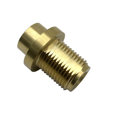 Precision Brass Gears Customized by CNC Service with 0.02mm Tolerance and Broaching