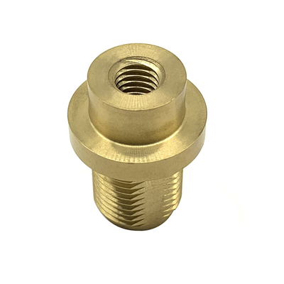 Precision Brass Gears Customized by CNC Service with 0.02mm Tolerance and Broaching