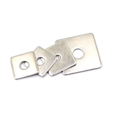 Galvanized Bulk Stainless Steel Washers Square Spacer Low Carbon Steel Alloy