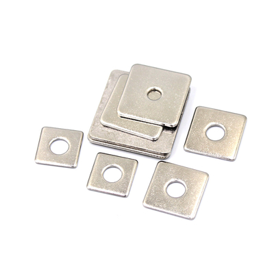 Galvanized Bulk Stainless Steel Washers Square Spacer Low Carbon Steel Alloy