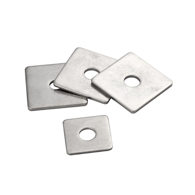 Galvanized Bulk Stainless Steel Washers Square Spacer Low Carbon Steel Alloy