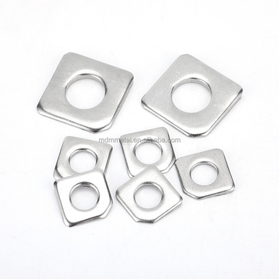 ODM Flat Thin Washers Shims SS304 316L Stainless Steel Round Square