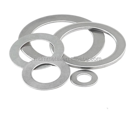 Industrial 316 SS304 Spring Stainless Steel Flat Washers Shim Thin