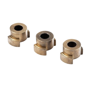 Custormer's Requirements MIM4605 Custom Powder Metallurgy Parts Brass Bushing Bronze Bush Brass Flange