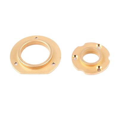 Custormer's Requirements MIM4605 Custom Powder Metallurgy Parts Brass Bushing Bronze Bush Brass Flange