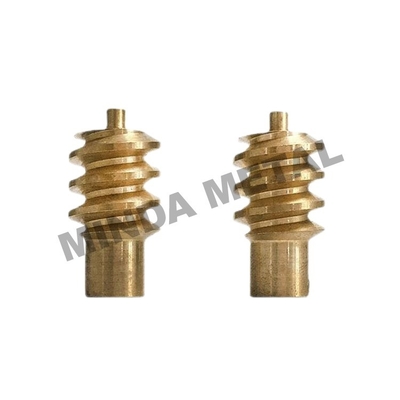 High Precision Turbine Parts Turning Processing 0.1 KG Brass Parts CNC Lathe Machining