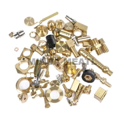 High Precision Turbine Parts Turning Processing 0.1 KG Brass Parts CNC Lathe Machining
