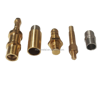 High Precision Brass CNC Turned Components Milling Lathe Machining Parts
