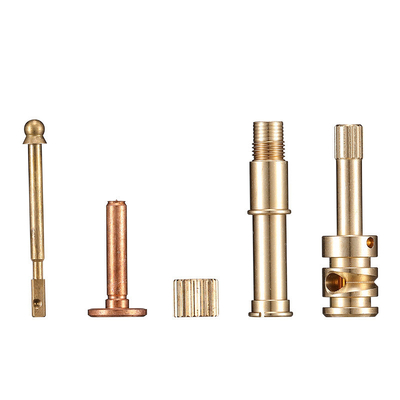Custom Copper brass 5Axis CNC Machining Parts Lathe Milling Compound