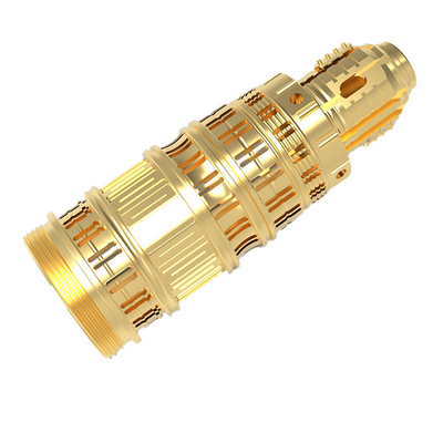 Custom Copper brass 5Axis CNC Machining Parts Lathe Milling Compound