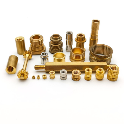 Custom Copper brass 5Axis CNC Machining Parts Lathe Milling Compound