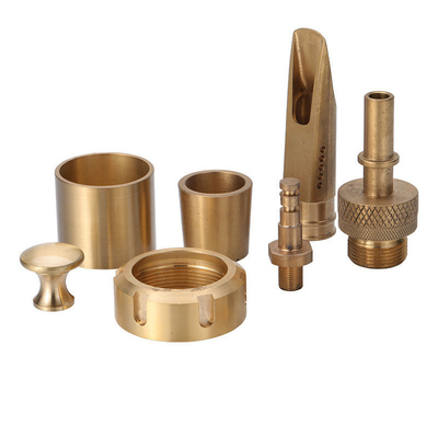Custom Copper brass 5Axis CNC Machining Parts Lathe Milling Compound