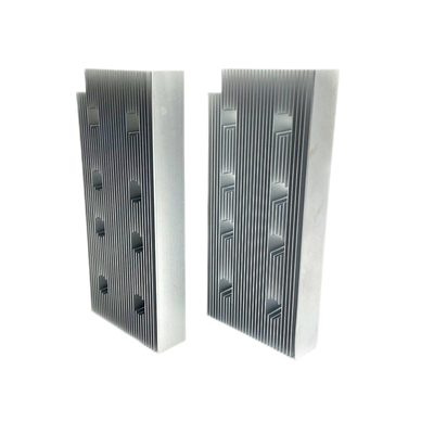 CNC Machined Aluminum Heat Sink Hardware Precision Metal Parts For Composite Processing