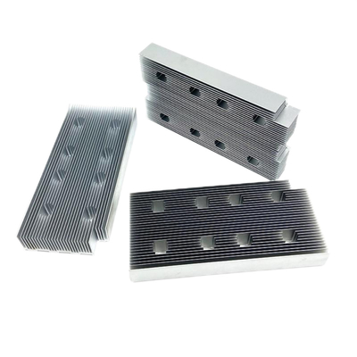 CNC Machined Aluminum Heat Sink Hardware Precision Metal Parts For Composite Processing