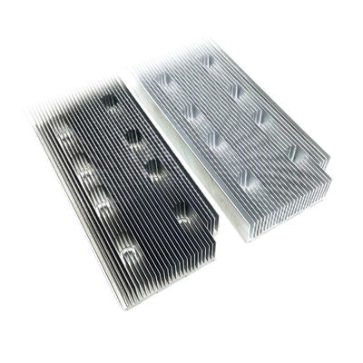 CNC Machined Aluminum Heat Sink Hardware Precision Metal Parts For Composite Processing