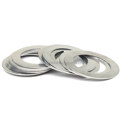Laser Cutting Stainless Steel Shim Flat Washer with 0.05mm Thickness for Custom Applications