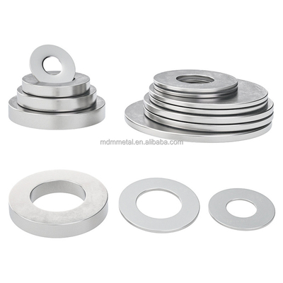 ODM Flat Thin Washers Shims SS304 316L Stainless Steel Round Square