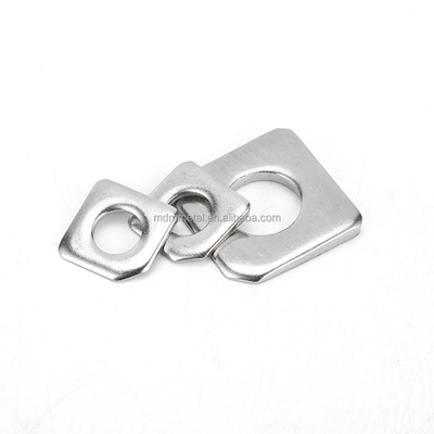 ODM Flat Thin Washers Shims SS304 316L Stainless Steel Round Square